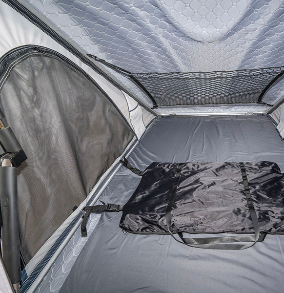 Изображение товара Палатка на крышу автомобиля Риф Hard RT05-125 / RIFRT051258010W (белый/светло-серый)