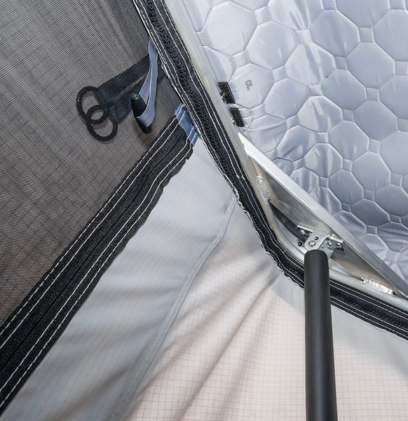 Изображение товара Палатка на крышу автомобиля Риф Hard RT05-125 / RIFRT051258010W (белый/светло-серый)