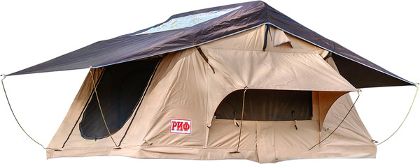 Изображение товара Палатка на крышу автомобиля Риф Soft RT01-140 / RIFRT011406090W (песочный/черный)