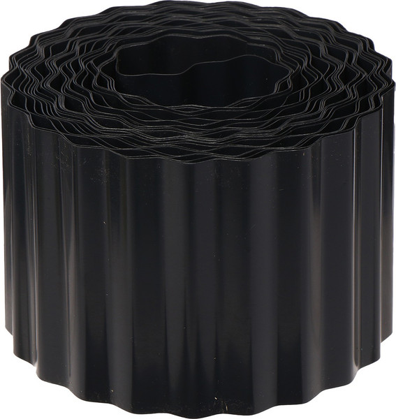 Изображение товара Бордюр садовый GREENGO 10см 9м толщина 0.6мм / 4371754 (черный)