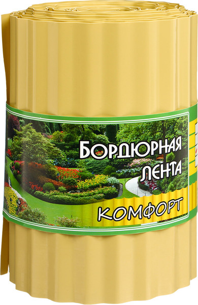 Изображение товара Бордюр садовый GREENGO 20см 9м толщина 0.6мм / 5651229 (желтый)