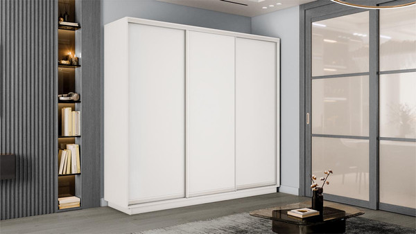 Изображение товара Шкаф-купе ТриЯ Румер-2 СШК 3.210.70-11.11.11 3-х дверный (белый снег/белый снег/белый снег/белый снег)