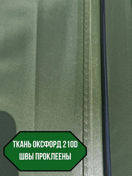 Изображение товара Зонт рыболовный Wahoo С шалью на 6 секторов с двумя окошками / YFD056