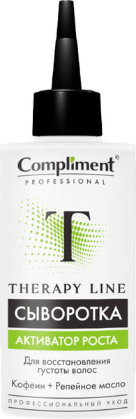 Изображение товара Сыворотка для волос Compliment Professional Therapy Line для роста и восстановления густоты (100мл)
