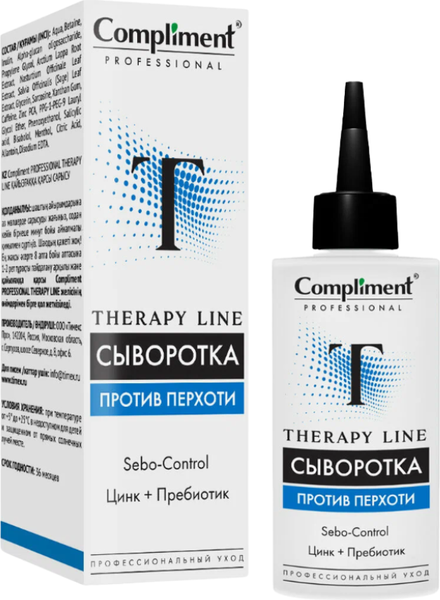 Изображение товара Сыворотка для волос Compliment Professional Therapy Line против перхоти (100мл)