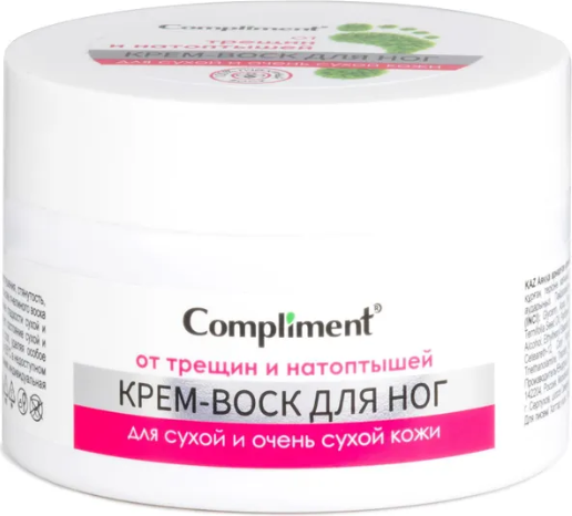 Изображение товара Крем для ног Compliment от трещин и натоптышей (100мл)