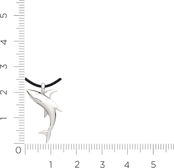 Изображение товара Комплект ювелирных украшений из серебра ZORKA Морские обитатели (колье 0540051 55см, серьги 0300214)