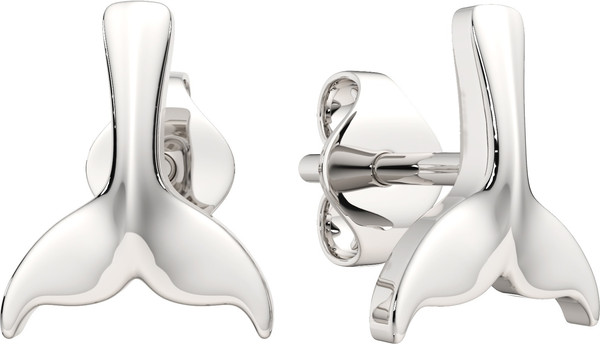 Изображение товара Комплект ювелирных украшений из серебра ZORKA Морские обитатели (колье 0540051 55см, серьги 0300214)