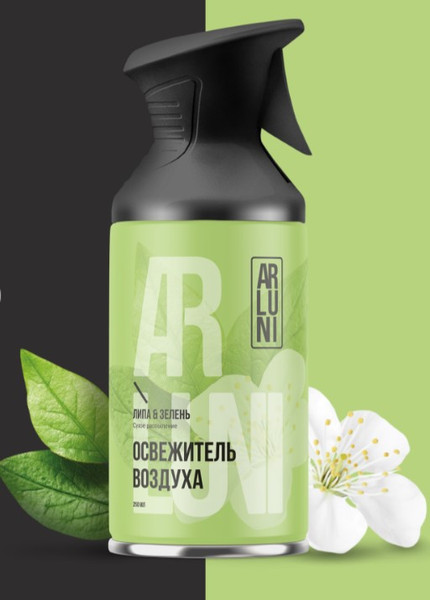 Изображение товара Освежитель воздуха Arluni Липа зелень (250мл)