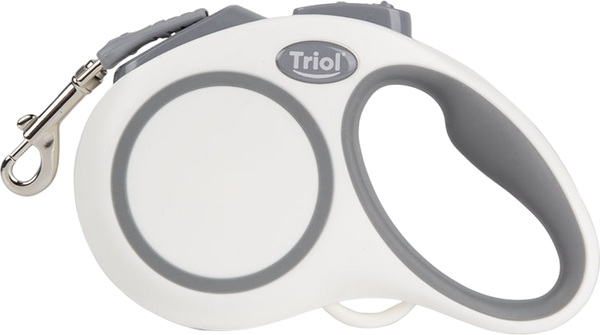 Изображение товара Поводок-рулетка Triol Urban / 11121013 (M, 5м лента, белый)