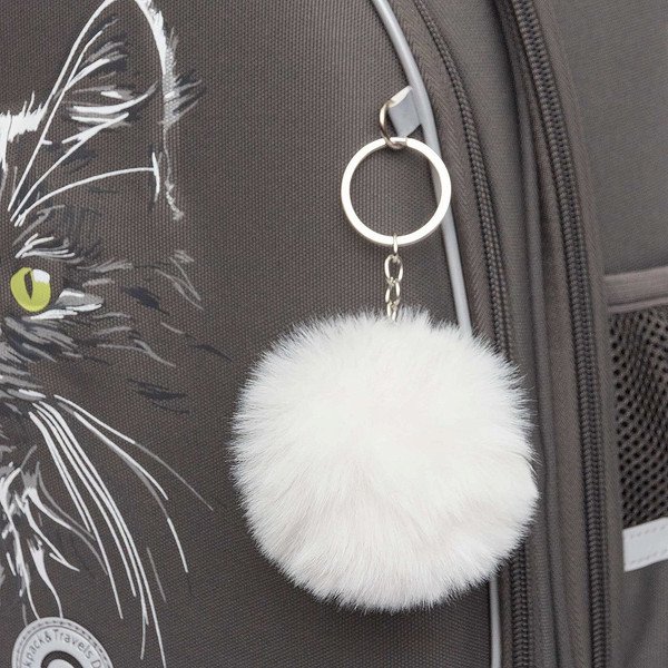 Изображение товара Школьный рюкзак Grizzly RAz-586-15 (серый)