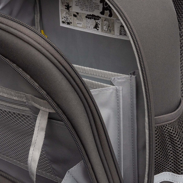 Изображение товара Школьный рюкзак Grizzly RAz-586-15 (серый)