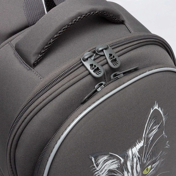 Изображение товара Школьный рюкзак Grizzly RAz-586-15 (серый)