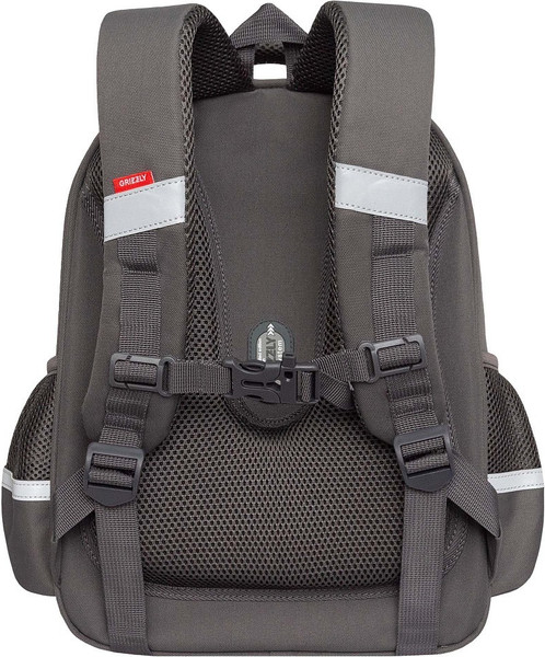 Изображение товара Школьный рюкзак Grizzly RAz-586-15 (серый)