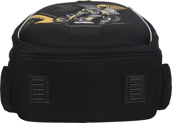 Изображение товара Школьный рюкзак Grizzly RAz-587-15 (черный/желтый)