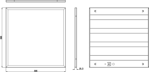 Изображение товара Панель светодиодная ЭРА SPO-6-36-6K-P-EM / Б0065299