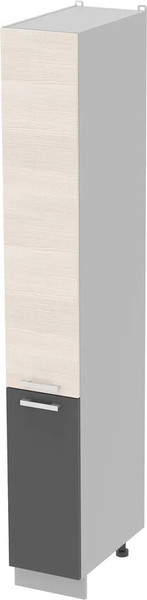 Изображение товара Шкаф-пенал кухонный Интерлиния Мила Лайт НШП-№1-2145 (вудлайн кремовый/антрацит)