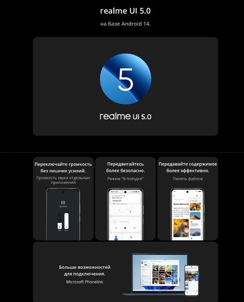 Изображение товара Смартфон Realme C75 8GB/256GB (черный)