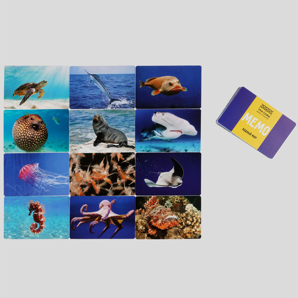 Изображение товара Настольная игра Три совы Мемо. Водный мир / НИ_55054