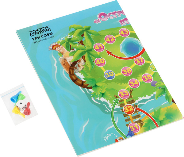 Изображение товара Настольная игра Три совы Ходилка-бродилка. Остров райских птичек / НИ_55528