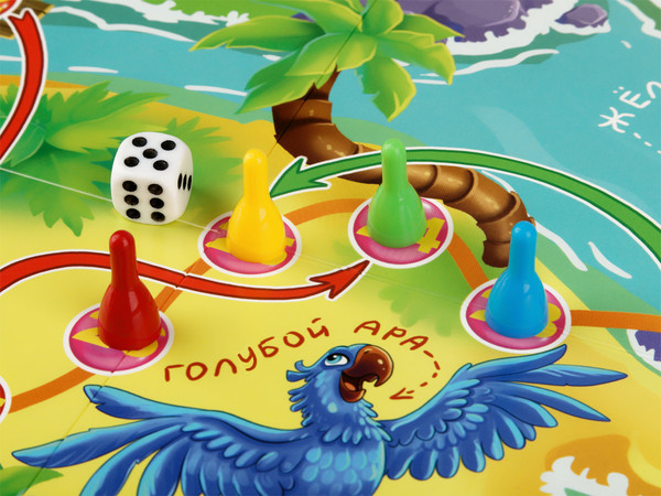 Изображение товара Настольная игра Три совы Ходилка-бродилка. Остров райских птичек / НИ_55528