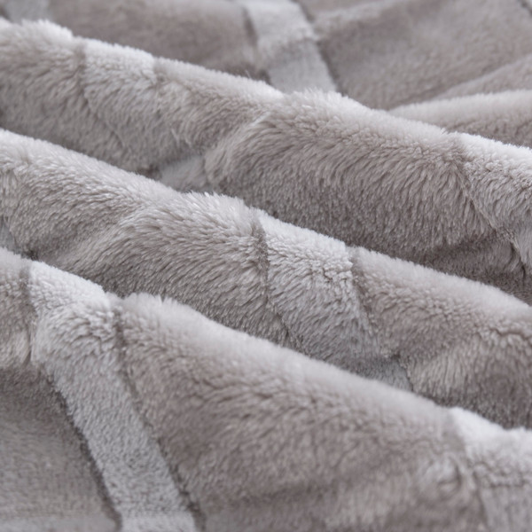 Изображение товара Плед Karven Фланель Евро / PL016 CUTTING v3/Grey