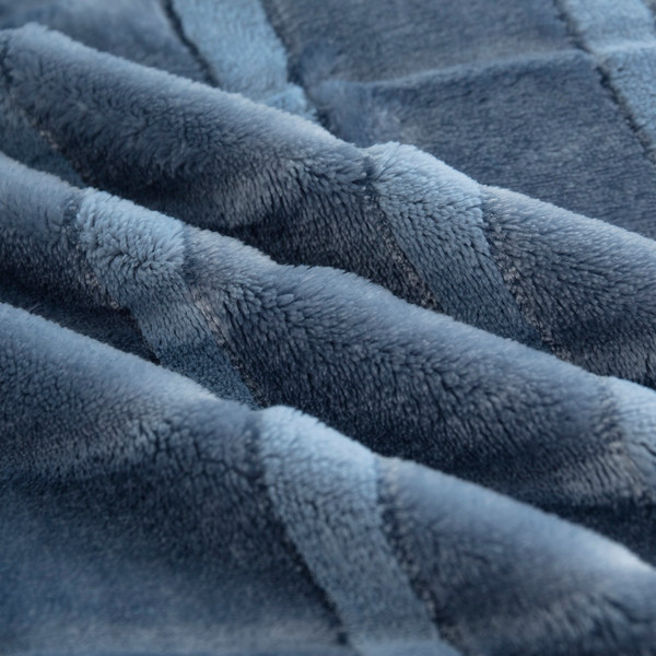 Изображение товара Плед Karven Фланель Евро / PL016 CUTTING v4/Blue