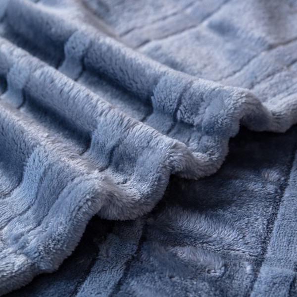 Изображение товара Плед Karven Фланель Евро / PL016 CUTTING v4/Blue