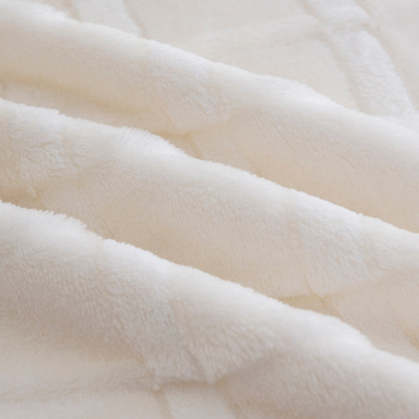 Изображение товара Плед Karven Фланель Евро / PL016 CUTTING v6/Cream