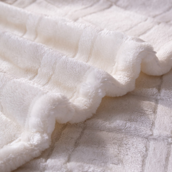 Изображение товара Плед Karven Фланель Евро / PL016 CUTTING v6/Cream