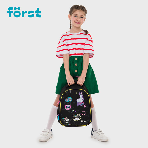 Изображение товара Школьный рюкзак Forst F-Top. Disco Lama / FT-RY-012509