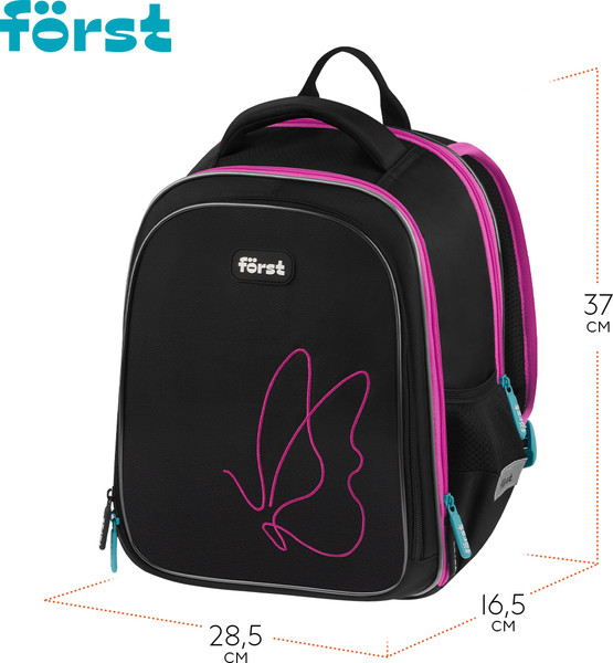 Изображение товара Школьный рюкзак Forst F-Cloud. Butterfly Harmony / FT-RM-152502