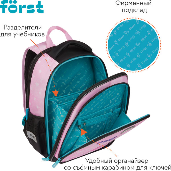 Изображение товара Школьный рюкзак Forst F-Cloud. Fun / FT-RM-152504