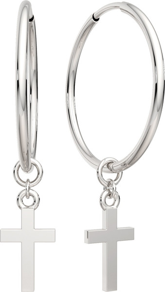 Изображение товара Комплект ювелирных украшений из серебра ZORKA Крестики (кольцо 0105007.REL р.18, крестик 0440294.ZZ, серьги 0361503/1, браслет 0670064.02 18см)
