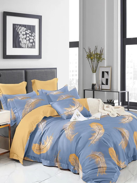 Изображение товара Комплект постельного белья GoodNight Сатин Делюкс 2505 евро / 434739 (50х70, с компаньоном)