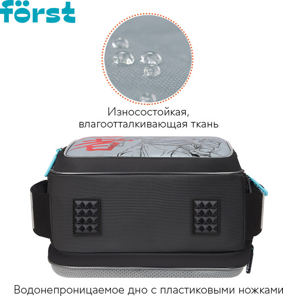 Изображение товара Школьный рюкзак Forst F-Cloud. Invisible Ninja / FT-RM-152508