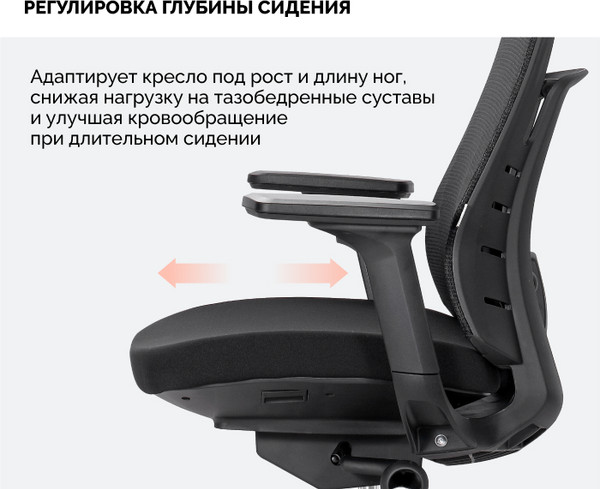 Изображение товара Кресло офисное Sparx Raze FT-5 (черный)