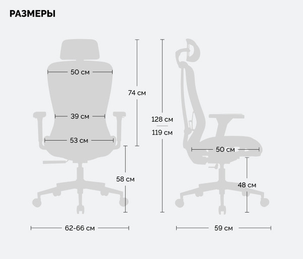 Изображение товара Кресло офисное Sparx Fansil Plus FX-22 (черный)