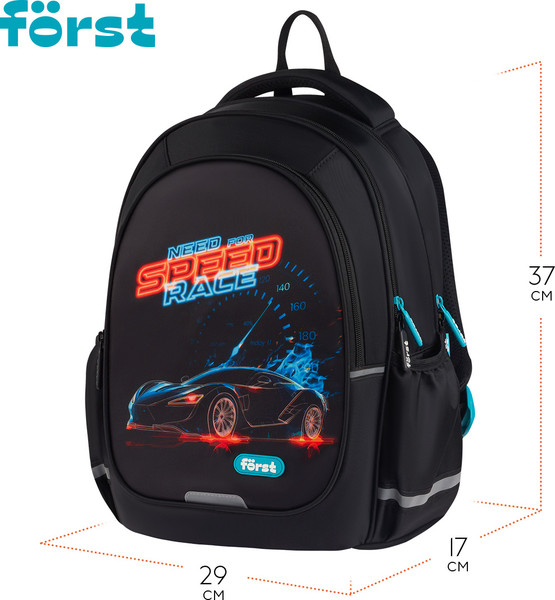 Изображение товара Школьный рюкзак Forst F-Cute. Need For Speed / FT-RM-102503