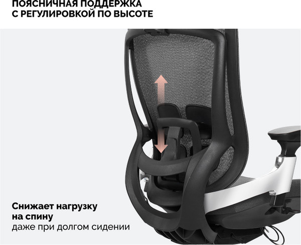 Изображение товара Кресло офисное Sparx Goat FT-16 (черный/темно-серый)