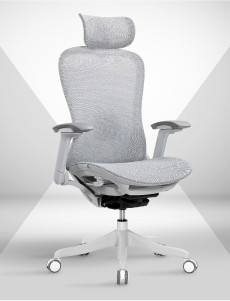 Изображение товара Кресло офисное Sparx Enigma Plus FT-3 (белый/серый)
