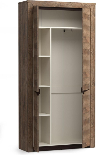 Изображение товара Шкаф Олмеко Лючия 33.18 (кейптаун/венге/белый)