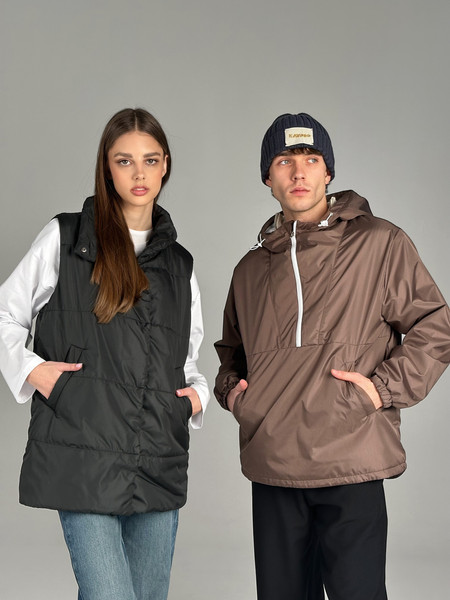 Изображение товара Ветровка MT.Style 33 S-M (коричневый)