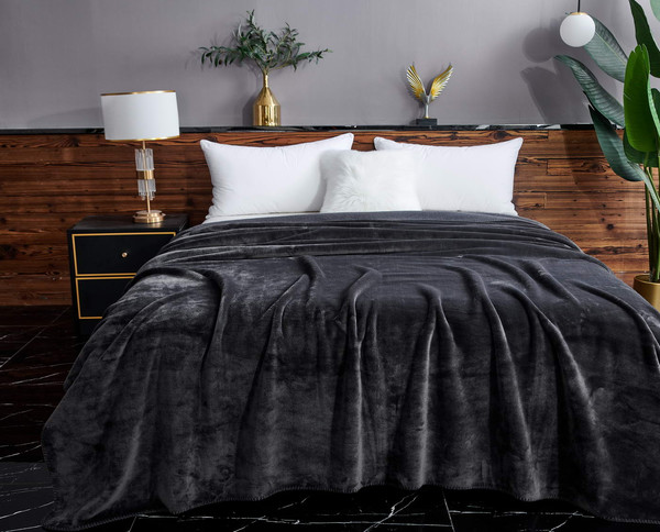 Изображение товара Покрывало Sofi de Marko София 160x220 / Пл-Са019-160x220 (антрацит 1)