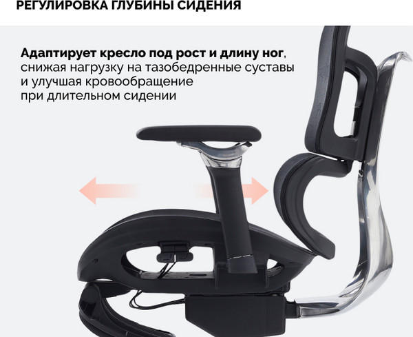 Изображение товара Кресло офисное Sparx Evil FT FX-27 Evil FT (черный)