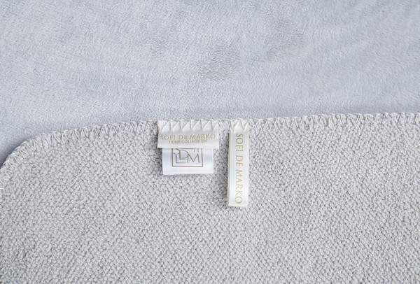 Изображение товара Покрывало Sofi de Marko София 220x240 / Пл-Сс018-220x240 (светло-серый 1)