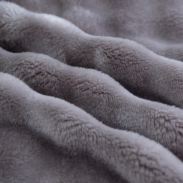 Изображение товара Плед Karven Велсофт 1.5сп / PL 011 SOLID BUBBLE v3/Grey