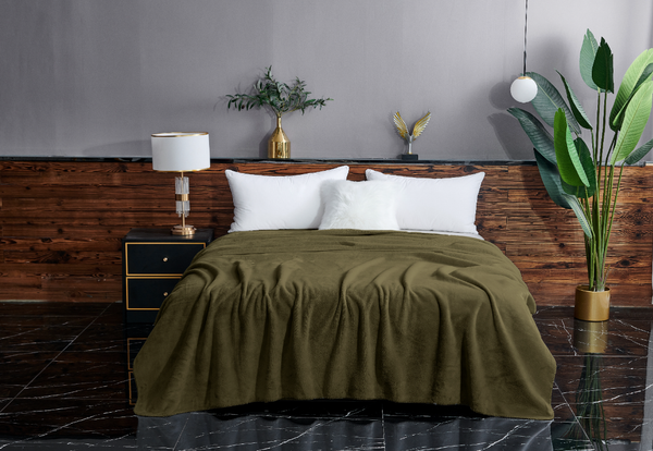 Изображение товара Покрывало Sofi de Marko София 220x240 / Пл-Сх011-220x240 (хаки 1)