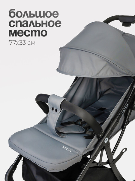 Изображение товара Детская прогулочная коляска Tomix Corsa / S5506 (Grey)