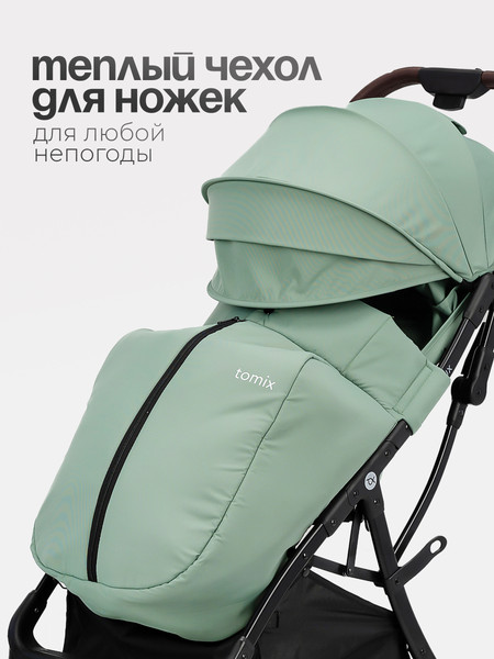 Изображение товара Детская прогулочная коляска Tomix Corsa Lux / S5506LUX (Olive)